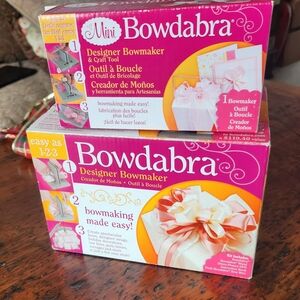 Bowdabra Mini and Large Bowmaker - Plus Ribbons